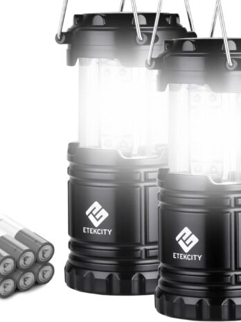 Camping Lantern Battery Powered LED for Power Outages,
