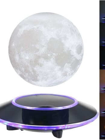 Levitating Moon Lamp,Floating and Spinning in Air Freely3 colors Models