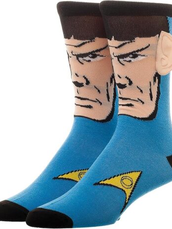 Star Trek Spock with Ears Crew Socks